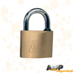 Candado 20 mm, bronce satinado, Serie P-3000