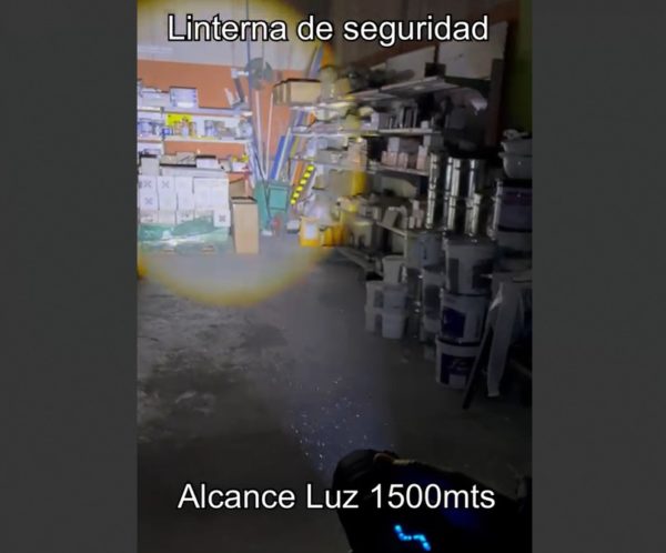 Linterna Largo Alcance / Guardia Seguridad - Imagen 2