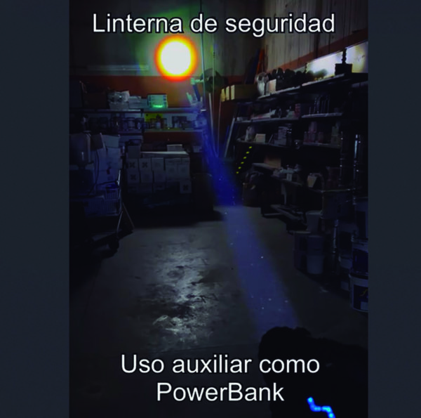 Linterna Largo Alcance / Guardia Seguridad - Imagen 3